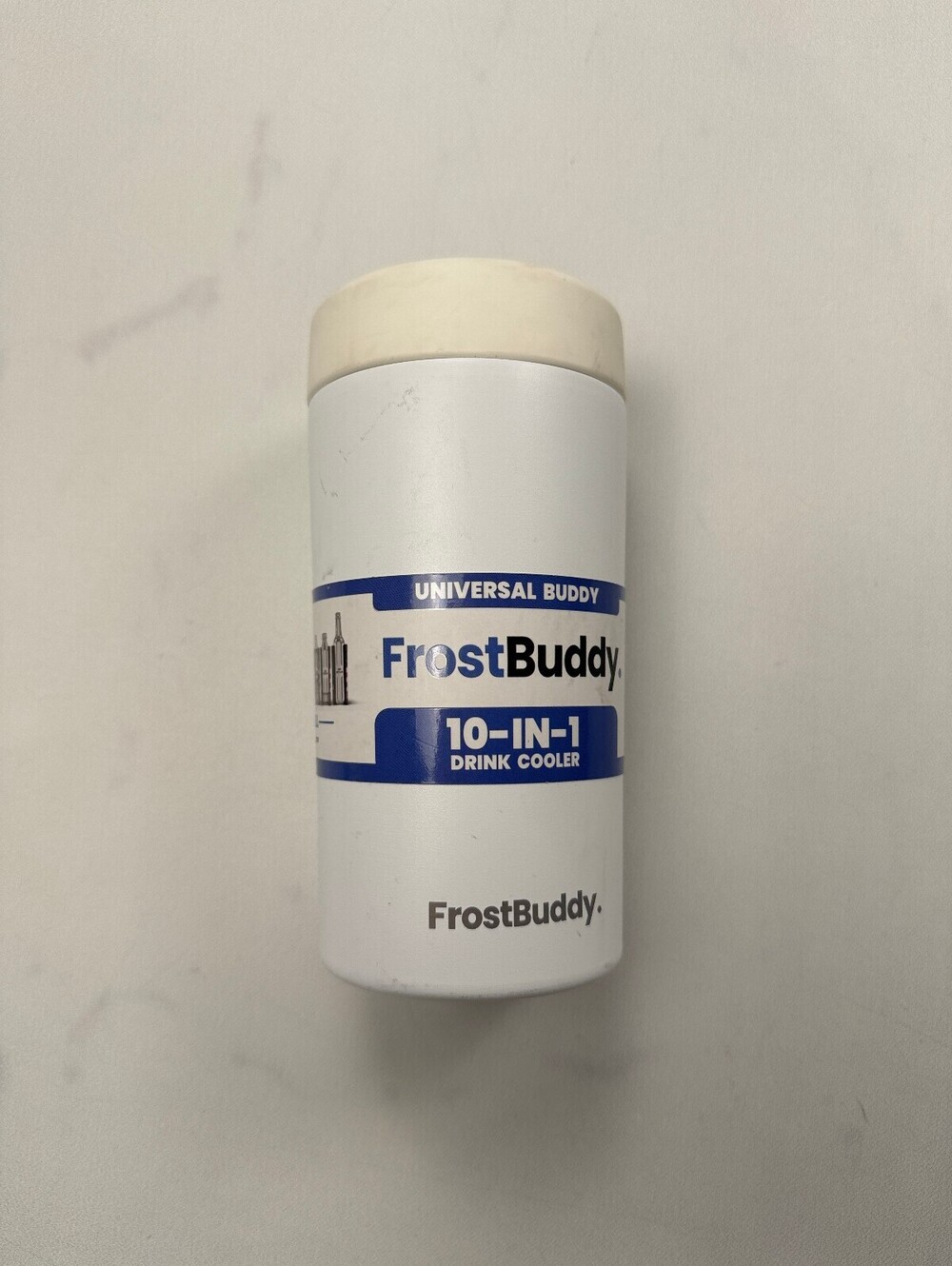 FrostBuddy Universal Buddy Drink Cooler White Modern